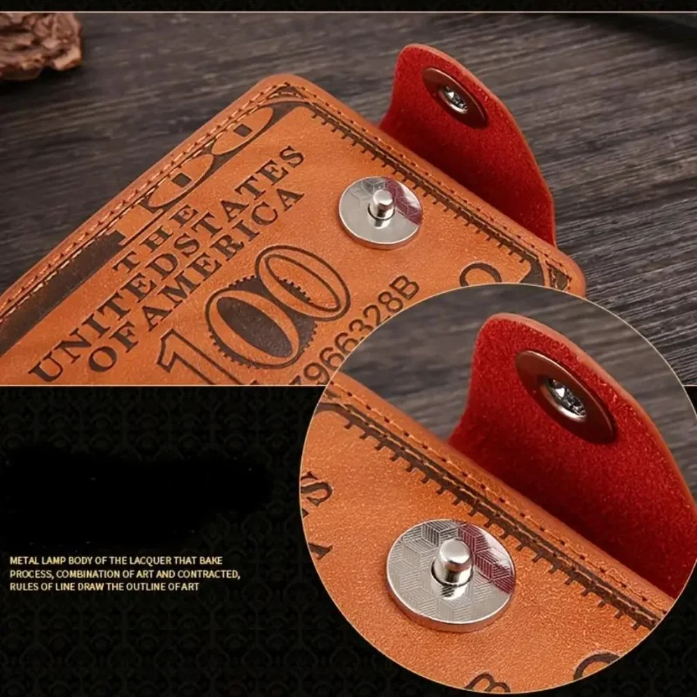 Men's 100 Dollar Brown Wallet